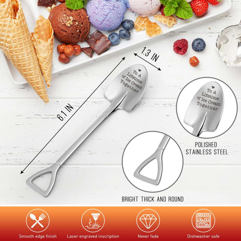LEJIAJINW momentos dulces con helado, ideal para postres y cafés