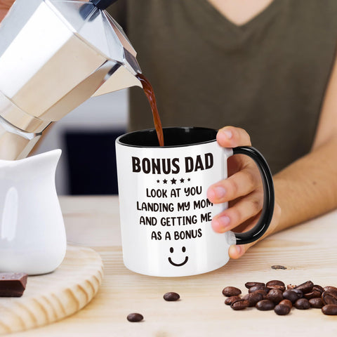 LEJIAJINW taza bono padre en regalo ideal para celebración.