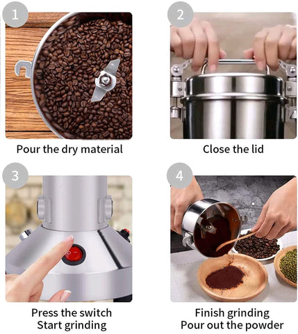 LEJIEYIN Aplicaciones: granos, especias y hierbas para recetas frescas.