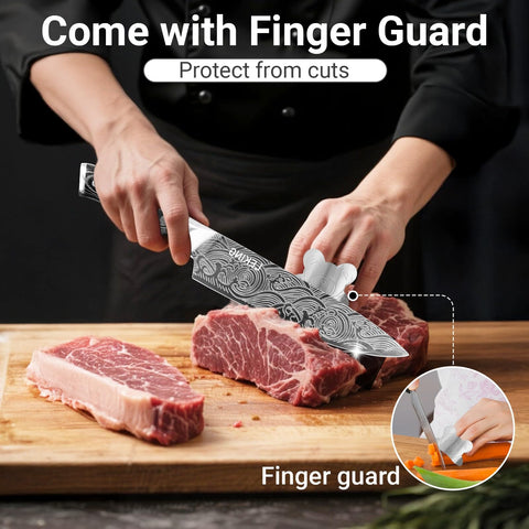 Cuchillo Leking con afilador incluido para mantener el filo
