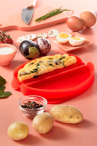Lekue molde para omelettes diseño moderno y colores vivos.