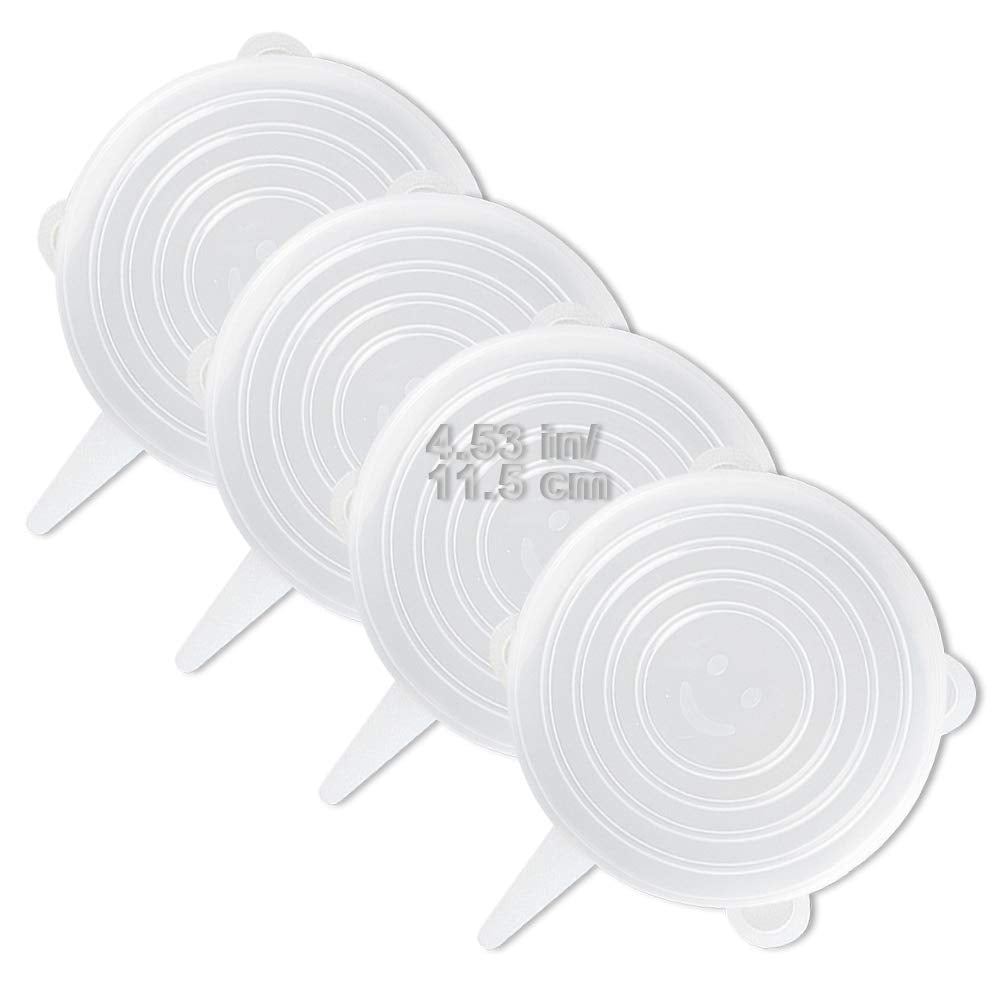 LELE LIFE, tapa de silicona 11-5cm, ajuste perfecto para sellar alimentos frescos.