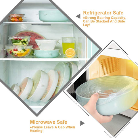 LELE LIFE, tapa silicona para almacenamiento 11-5cm, sellado hermético.