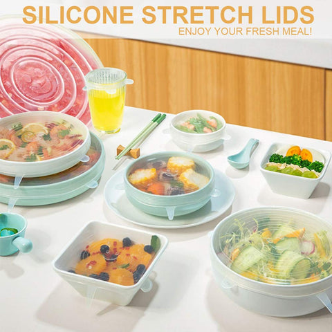 LELE LIFE, tapa silicona para uso diario 11-5cm, práctico para tazones.