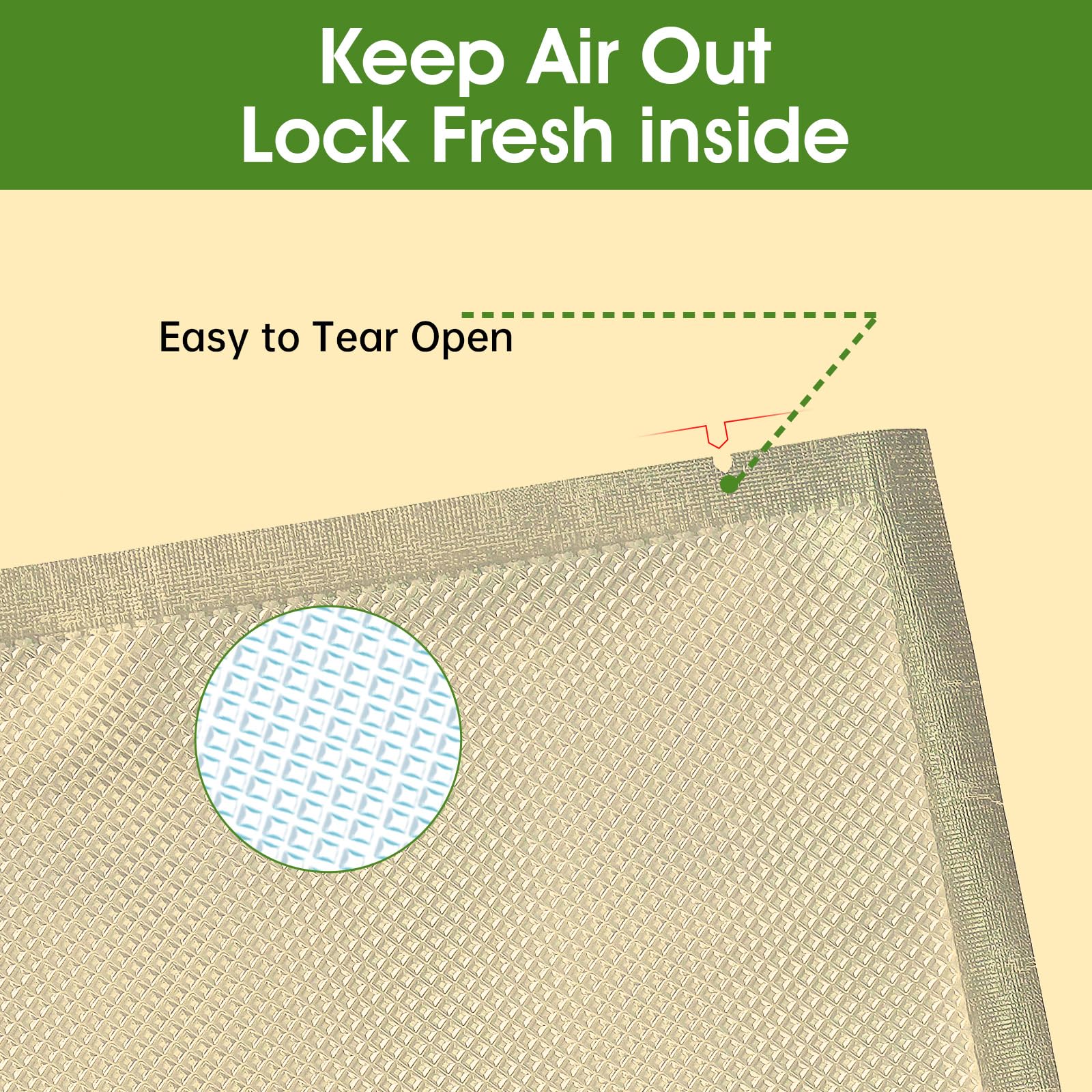 L'ELEF MISTICO durabilidad-y-sellado-firme para alimentos sensibles.