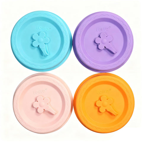 Tapa Lelife de silicona para Mason, boca ancha y ajuste práctico.