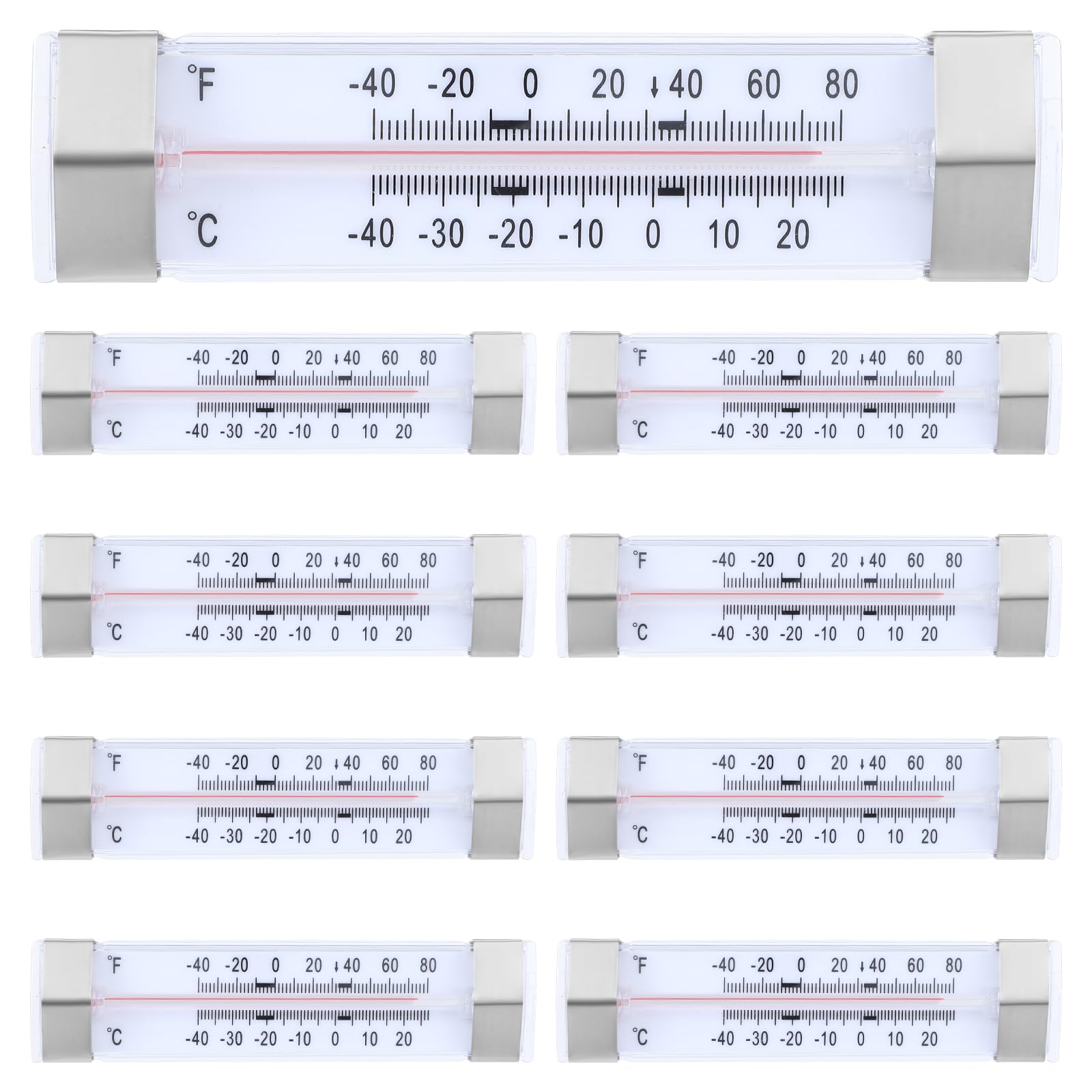 Termómetro Lemecima para nevera, lectura de temperatura rápida y clara
