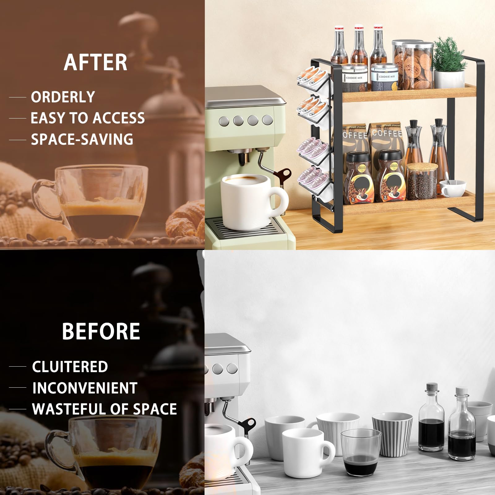 LEMIKKLE Diseño rústico elegante: añade estilo a la cocina.