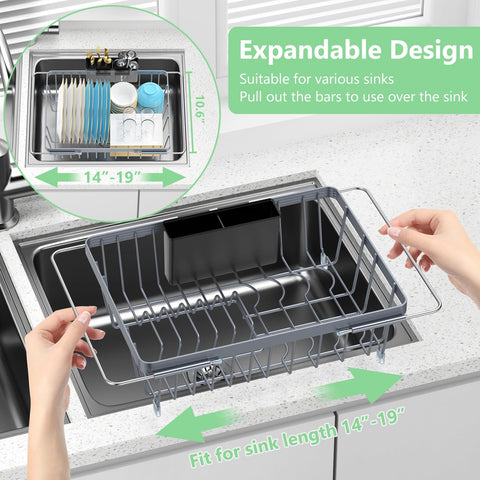LEMIKKLE escurridor con porta-tenedores para ordenar cubiertos con facilidad.