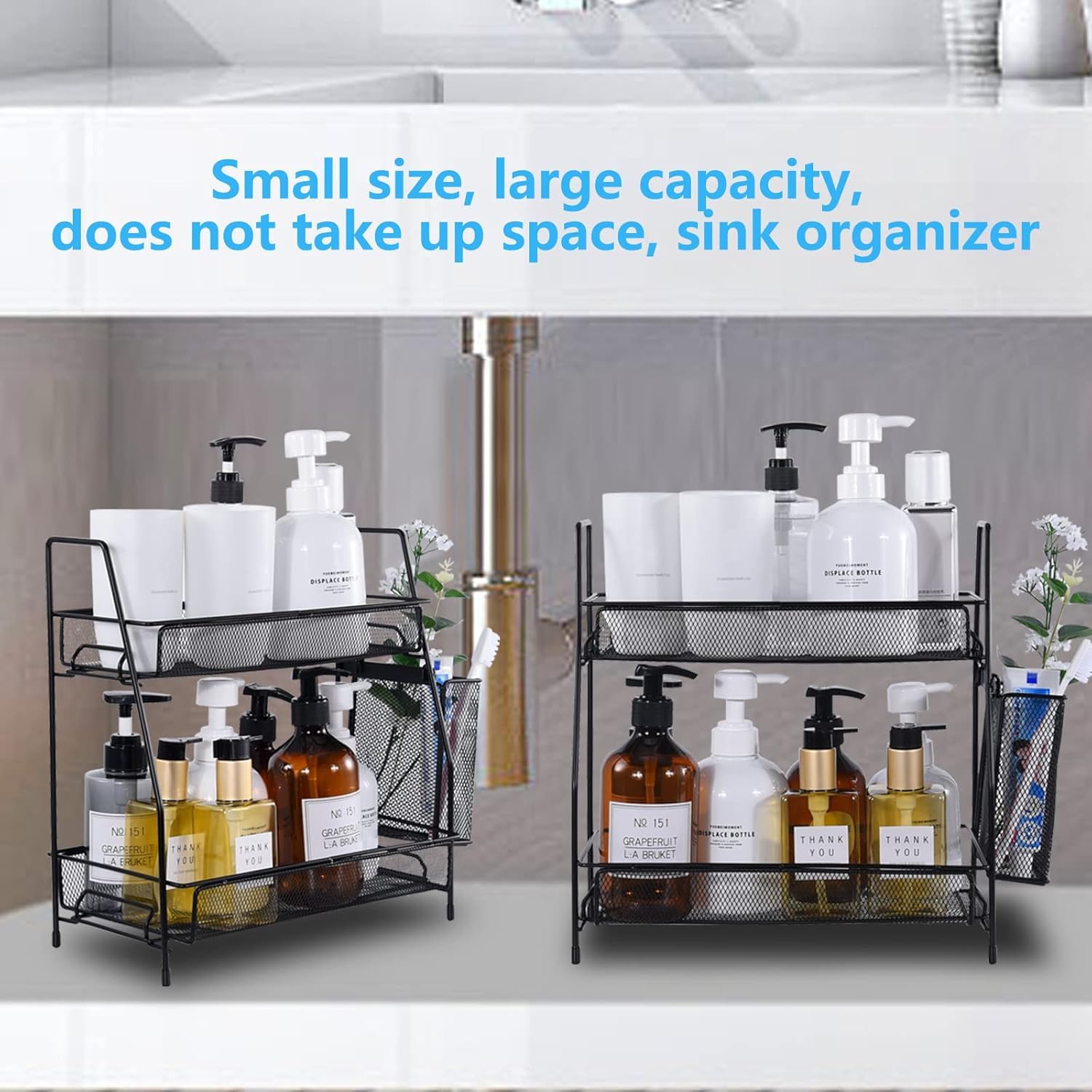 LEMIKKLE organizador encimera cocina: utensilios y especias visibles y organizados.