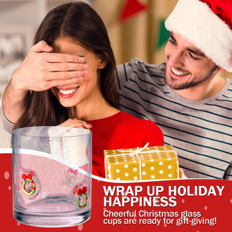 Regalo ideal LemonRoad: conjunto de 4 vasos para navidad.