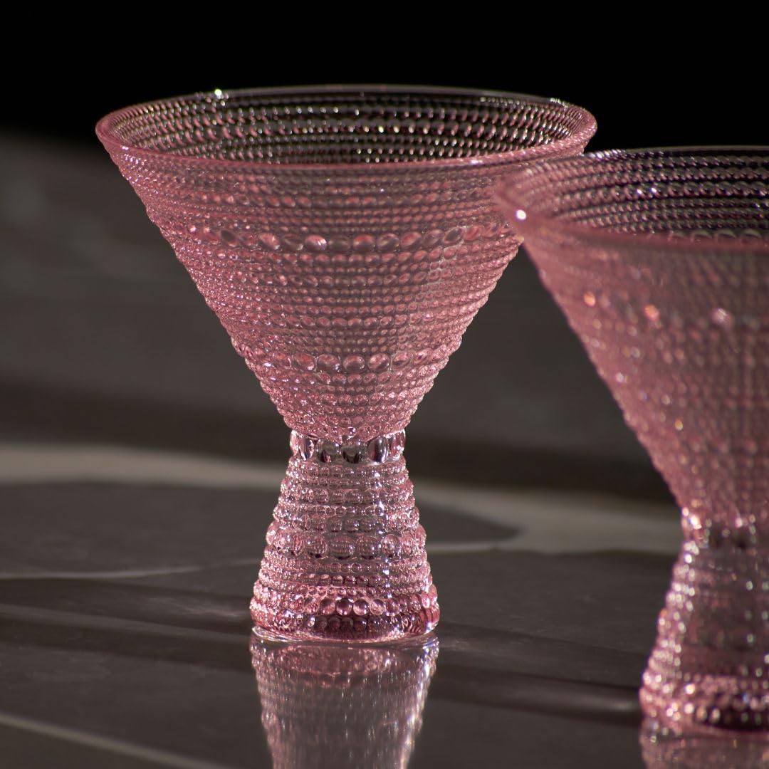 LEMONSODA Hobnail Vaso para cócteles: base estable para bebidas con hielo.