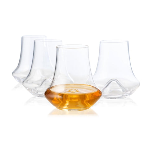 LEMONSODA conjunto de 4 vasos degustación de whisky, ideal para reuniones.