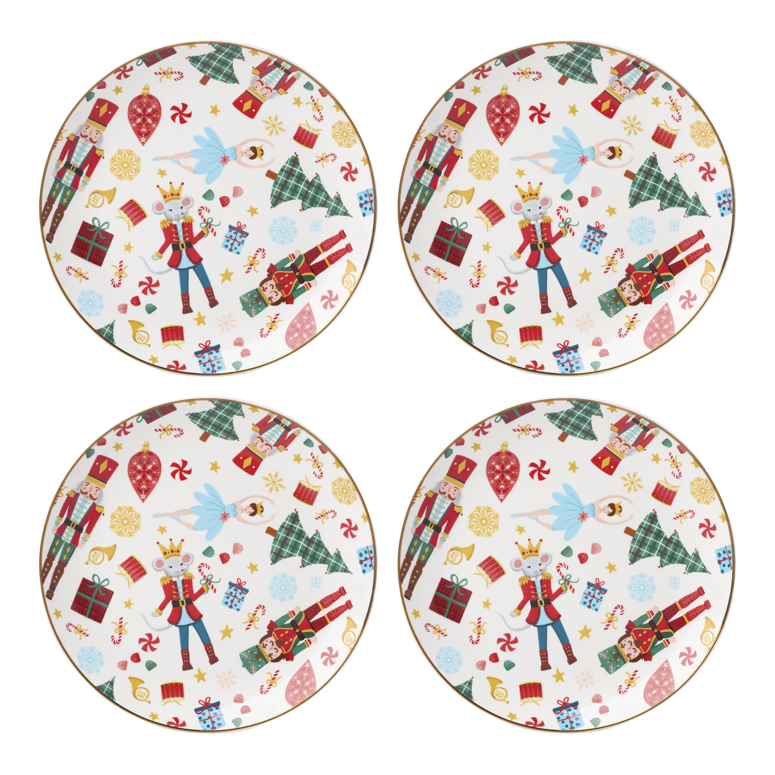 Lenox Baile del Cascanueces acento plato para decorar la mesa festiva