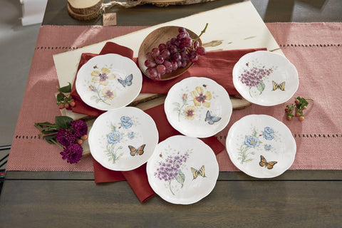 Lenox Butterfly Meadow diseño de mariposas, perfecto para reuniones diarias