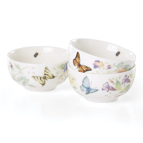 Lenox Butterfly Meadow mini tazon 8 oz, interior con abeja escondida para toque único