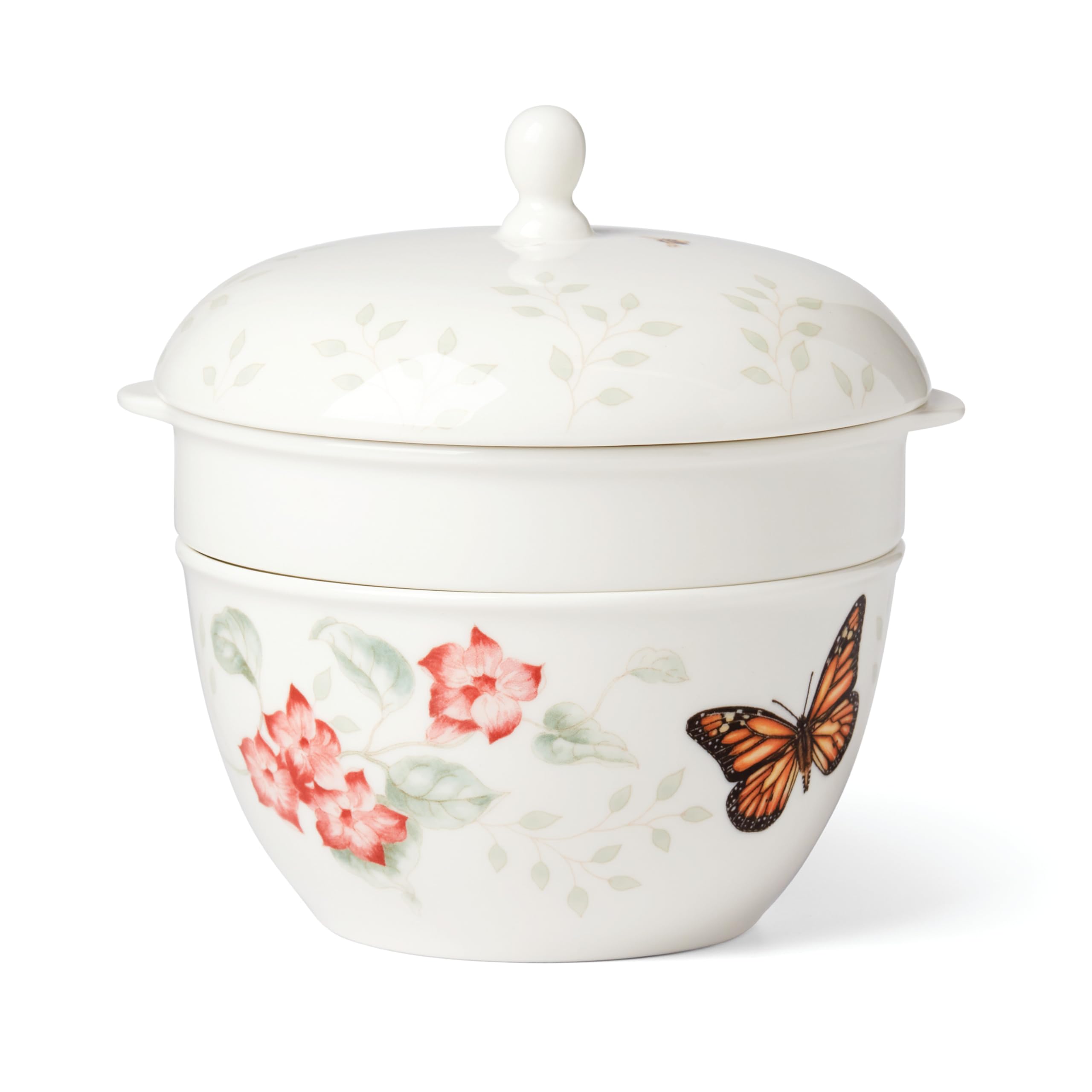 Lenox Butterfly Meadow: tazones apilables de 3 piezas para optimizar el espacio en tu cocina.