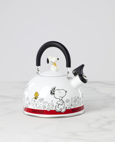 Lenox detalle de ilustración de Snoopy y Woodstock que añade encanto