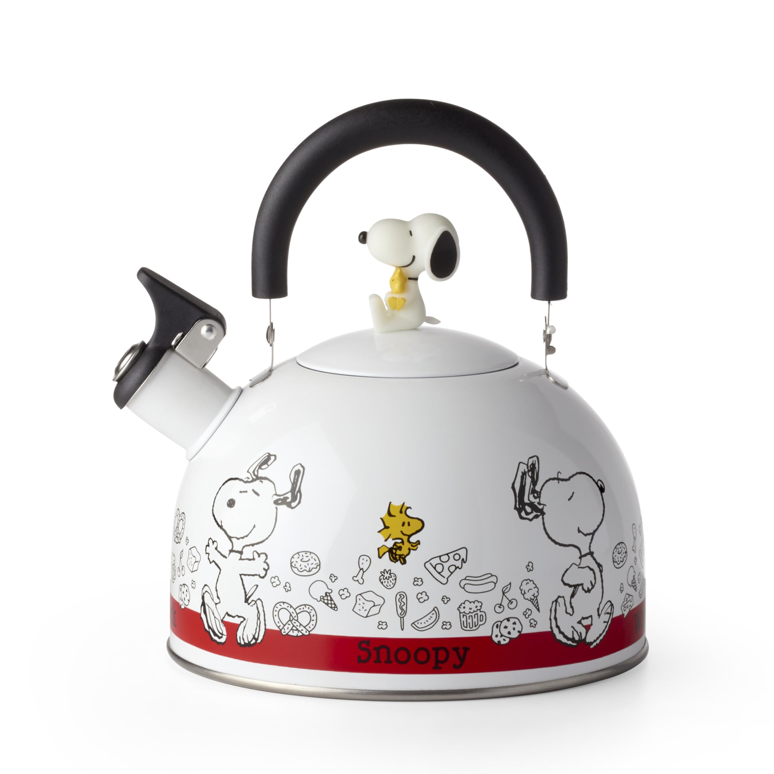 Lenox tetera Chef Snoopy frontal mostrando diseño alegre y capacidad