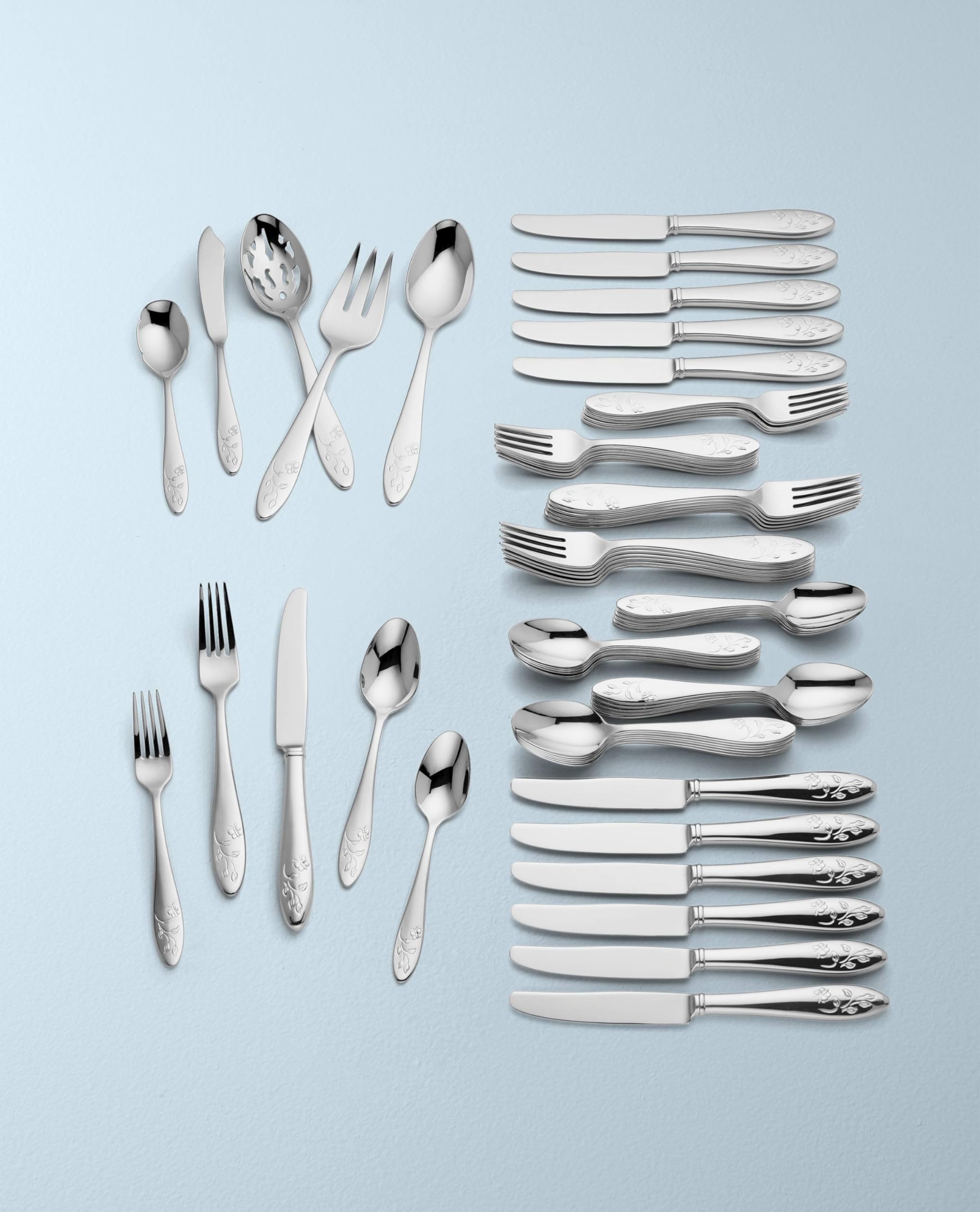 Cuchara de servir elegante para porciones compartidas