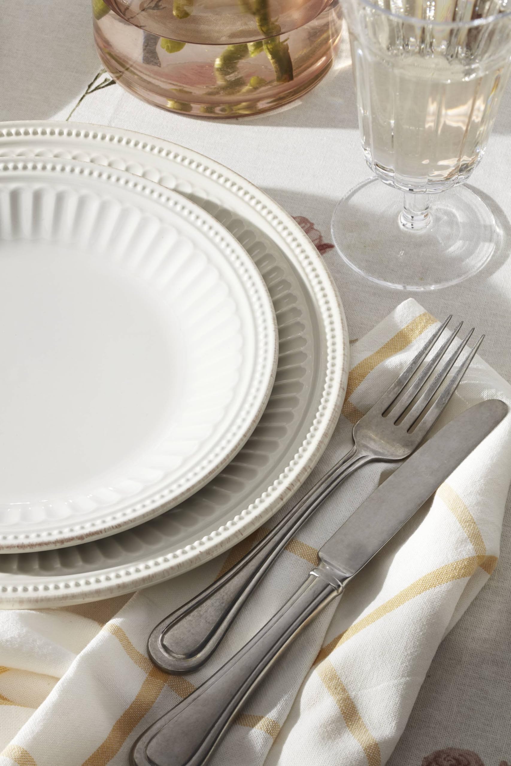 Apto para lavavajillas Lenox French Perle facilita la limpieza