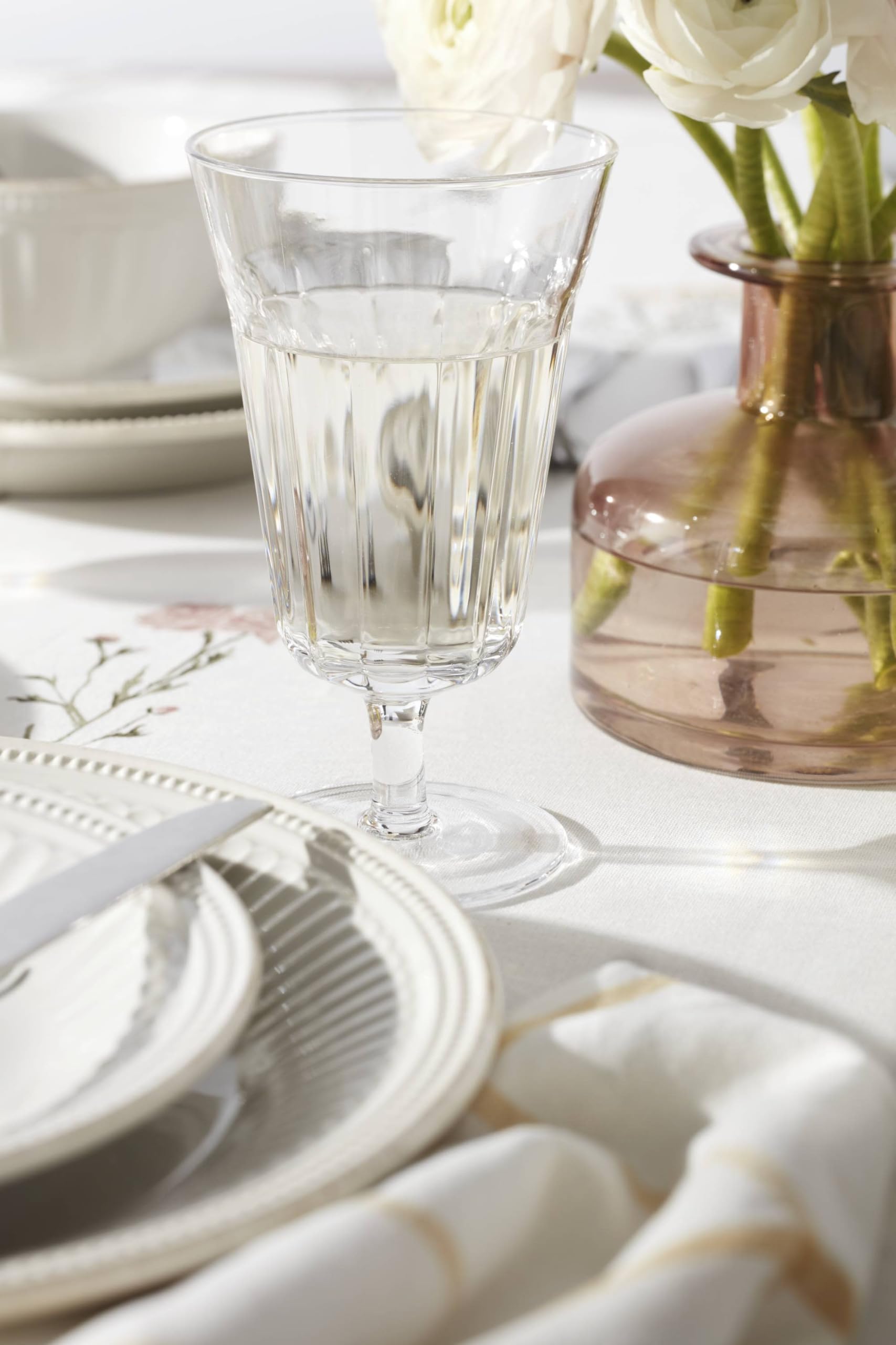 Apto para microondas Lenox French Perle para recalentamientos rápidos
