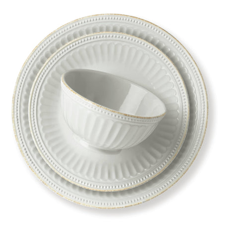 Lenox French Perle: tazones 12 piezas para comidas familiares
