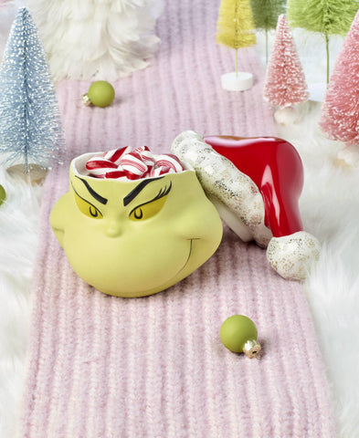 Lenox Grinchmas detalle porcelana ofrece acabado elegante para postres.