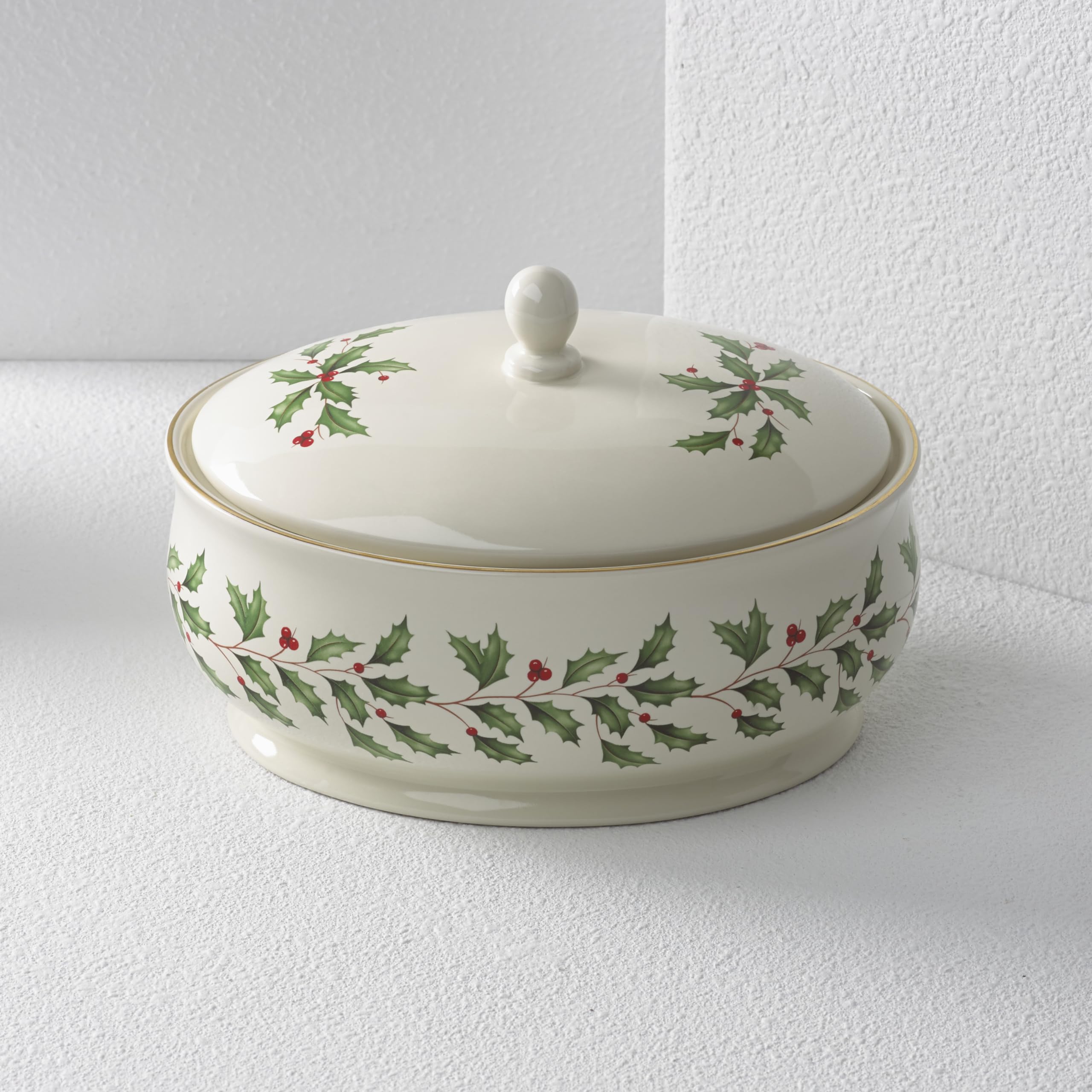 Lenox porcelana marfil, duradera y apta para lavavajillas.