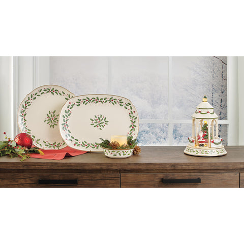 Lenox plato para servir aperitivos y postres en fiestas y reuniones.