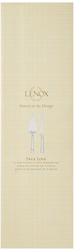 Lenox True Love detalle corazones entrecruzados en el mango