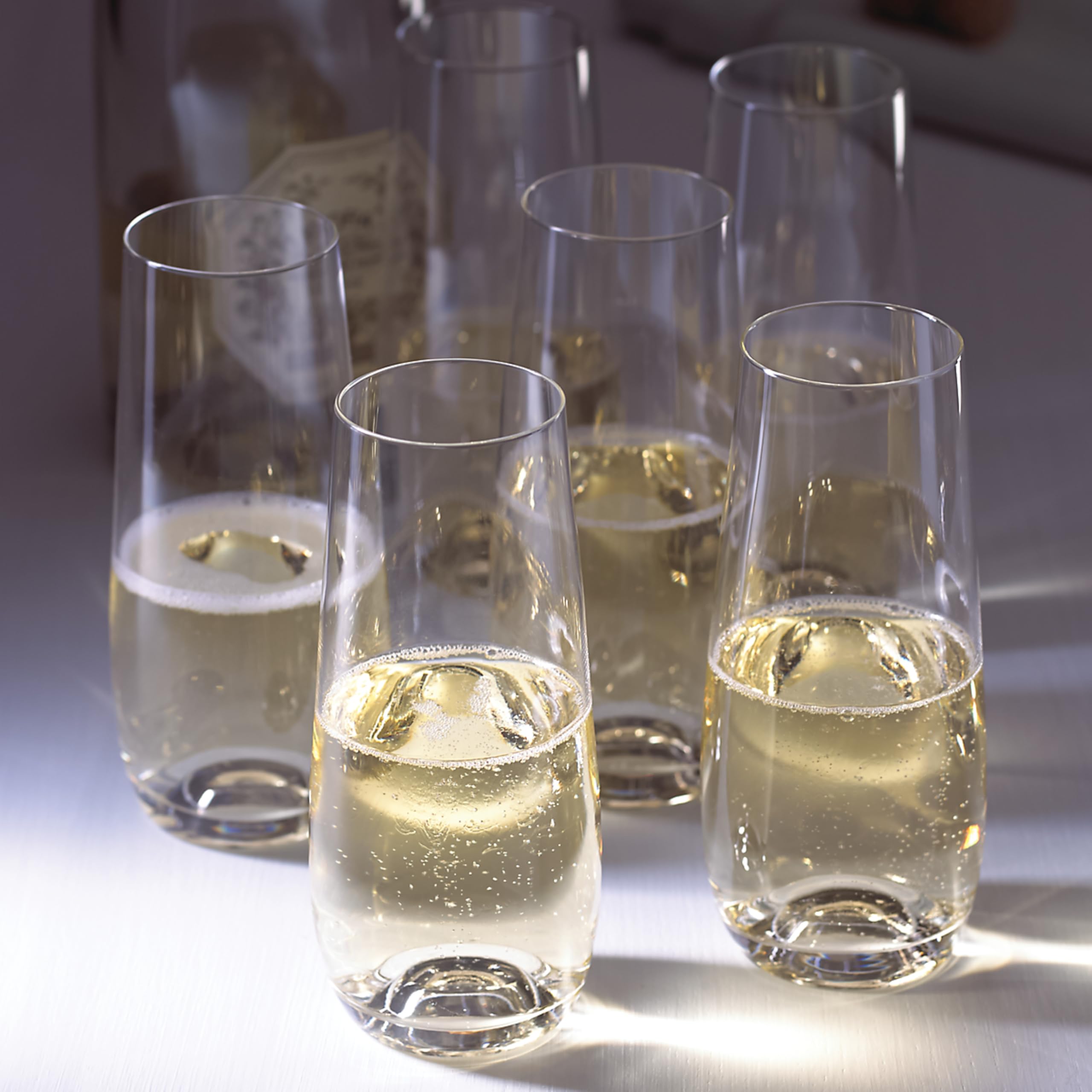 Conjunto de seis copas Lenox para celebraciones con estilo en mesa.