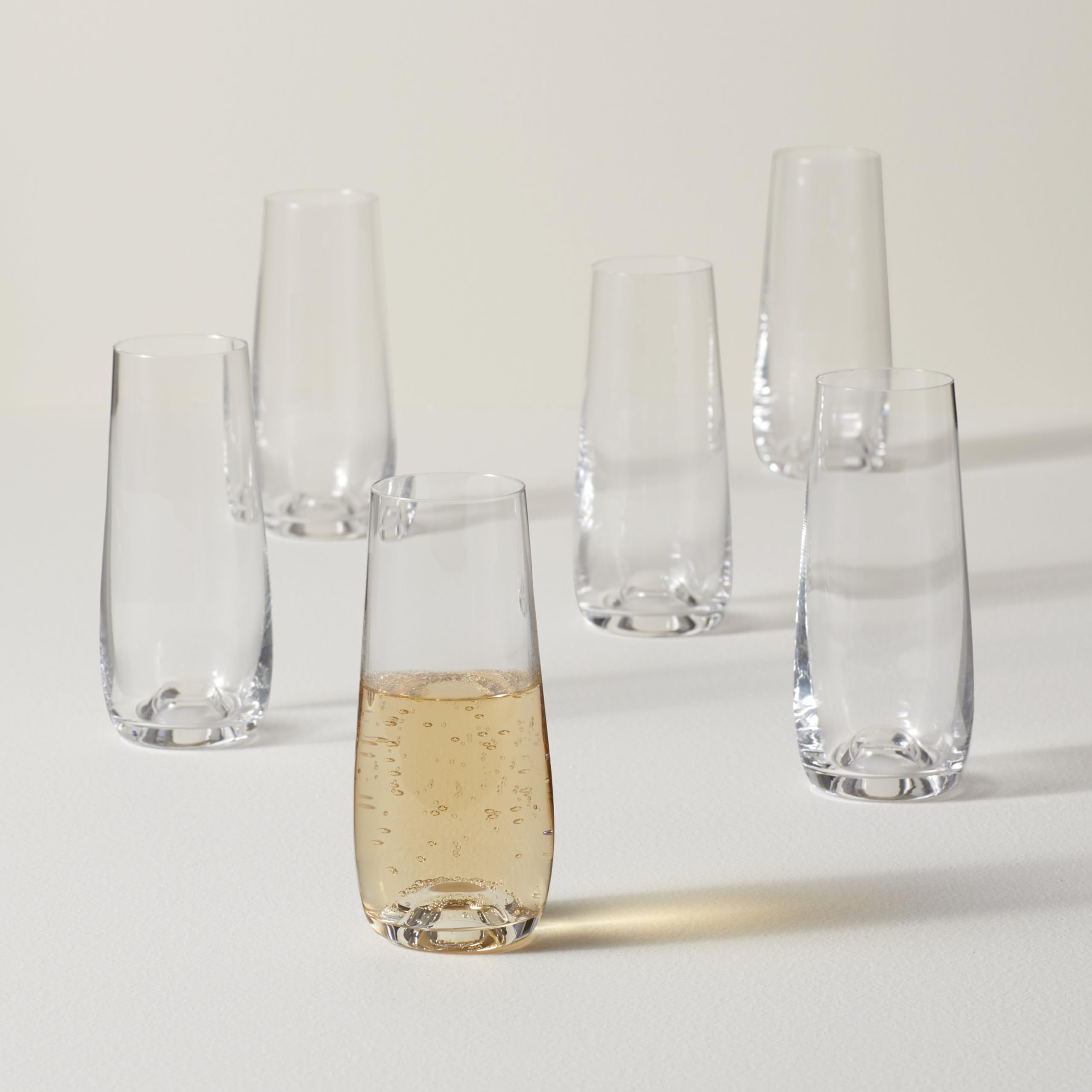 Copa sin tallo Lenox, resistente para encuentros y brindis.
