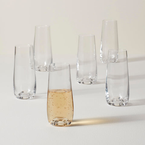 Copa sin tallo Lenox, resistente para encuentros y brindis.