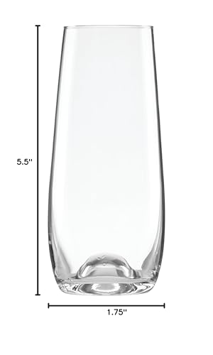 Lenox copa de champán sin tallo, diseño moderno y práctico.