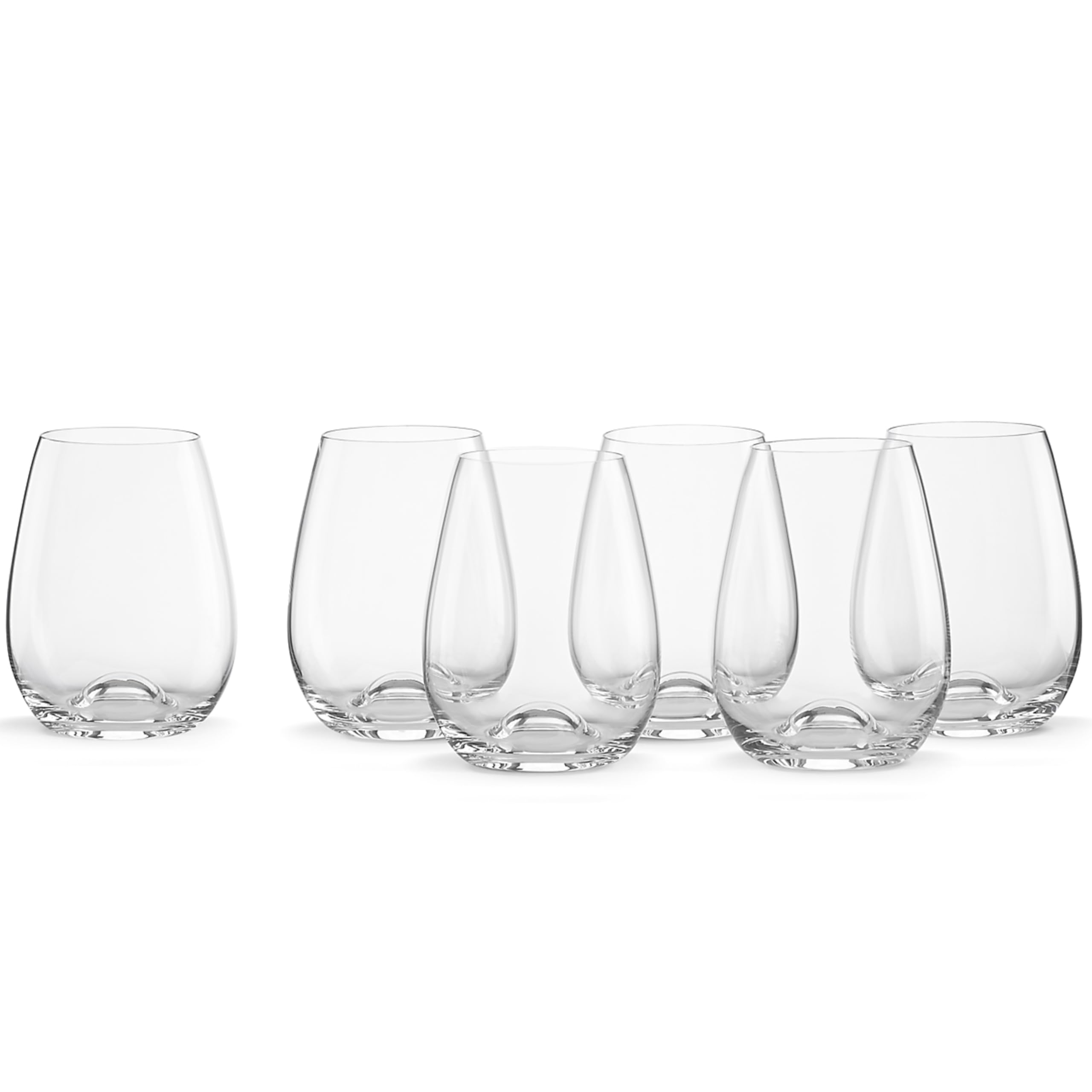 Lenox Tuscany Classics vaso sin tallo, cristal claro para cenas elegantes.