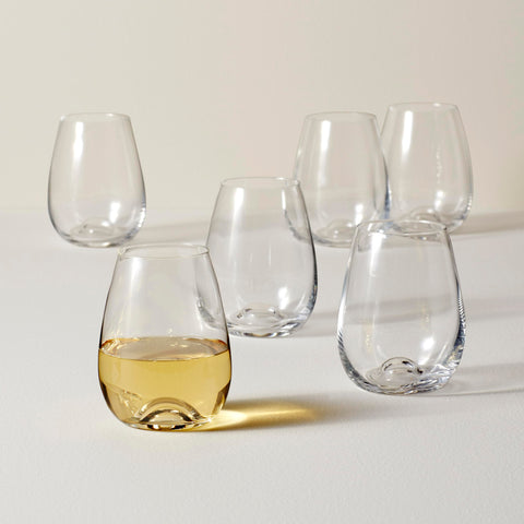 Vaso sin tallo Lenox Tuscany Classics, cristal europeo sin plomo y brillo.