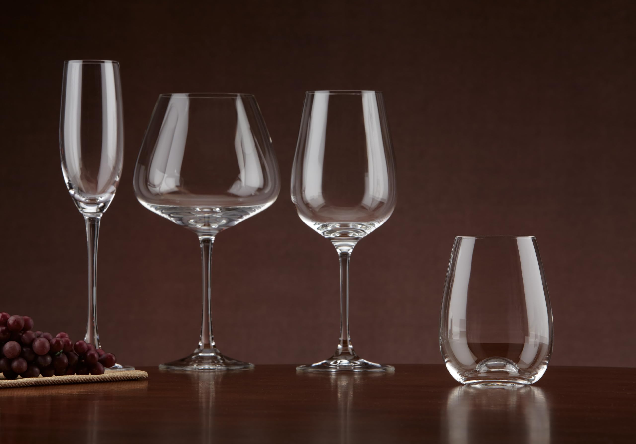 Vaso sin tallo Lenox Tuscany Classics, apto para lavavajillas, fácil de limpiar.