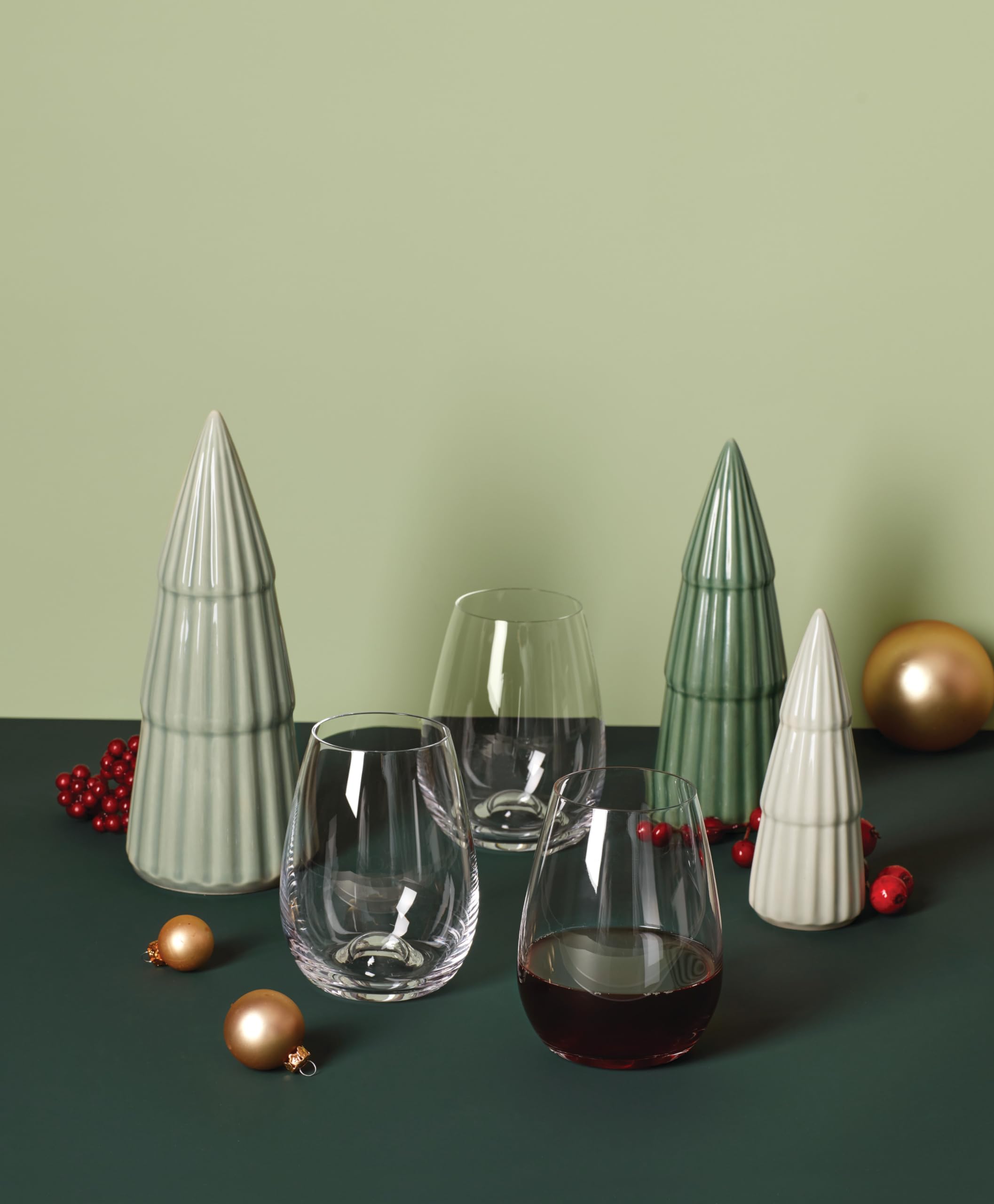 Vaso sin tallo Lenox Tuscany Classics, duradero para reuniones en casa.
