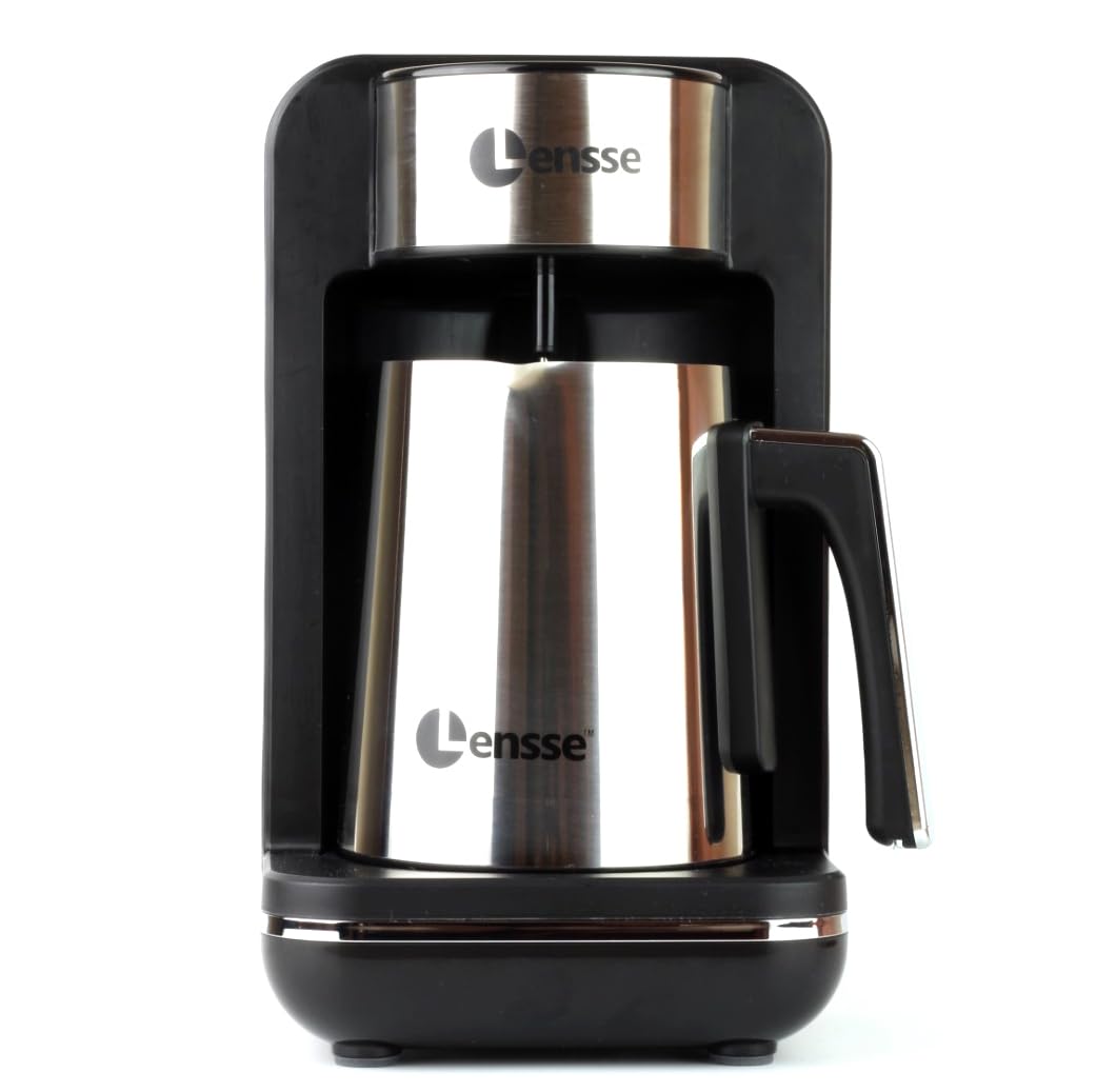 Lensse cafetera turco 1-4 tazas: capacidad versátil para varias porciones.
