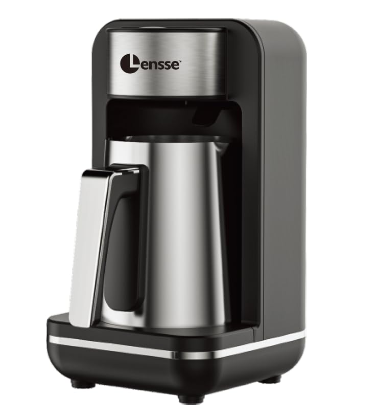 Lensse cafetera turco control de una pulsacion para facilitar uso.