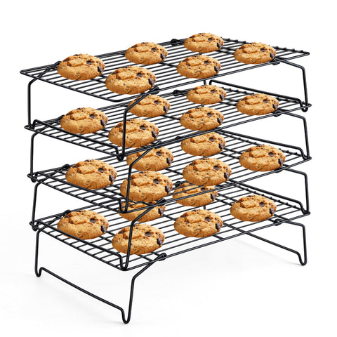 Rejilla Leonyo 4 piezas para enfriar grandes tandas de galletas.
