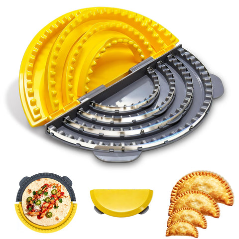 Leopacat Sello Tortilla 4-en-1: ajuste para diferentes tamaños y rellenos
