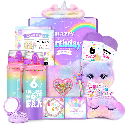 Botella Lepiche unicornio de 600 ml para escuela y juego.