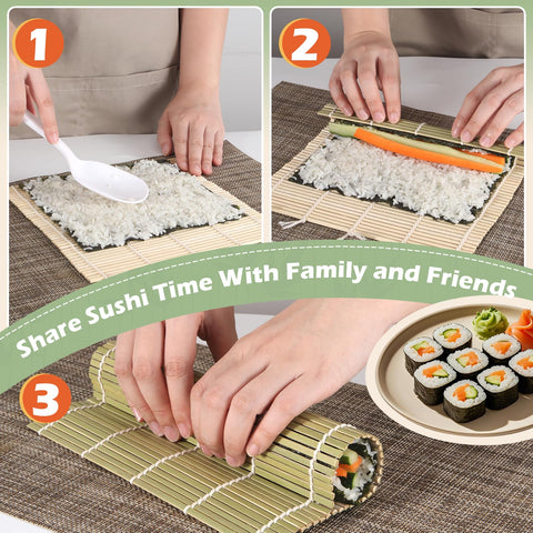 LEQC fácil de usar y limpiar para sushi casero