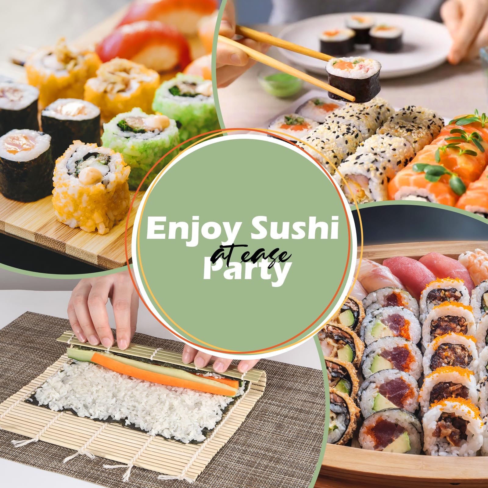 LEQC es ideal para clases, cocina en casa y fiestas de sushi