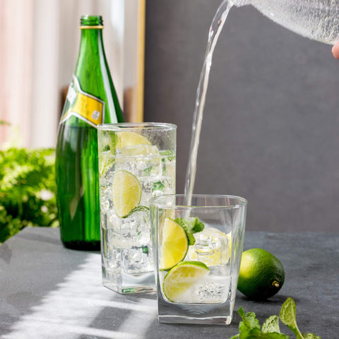 Le'raze Collins vasos bajos para tragos cortos y bebidas concentradas.