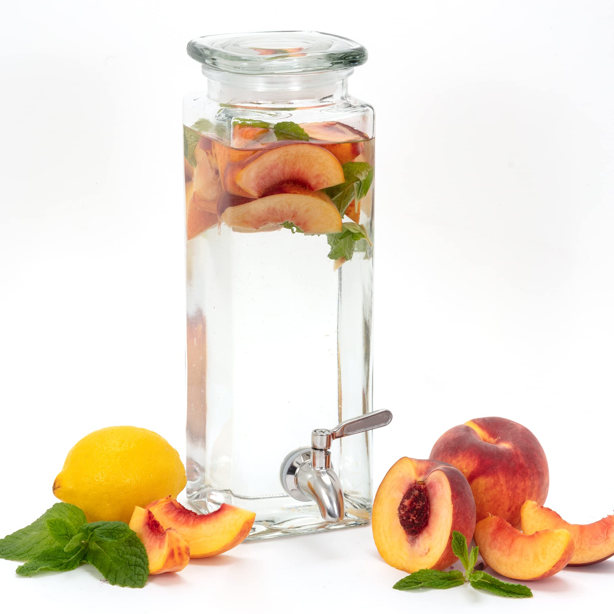 Le'raze 80oz jar can also function as a laundry detergent dispenser in laundry rooms.