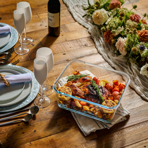 Mango ergonómico de Le'raze para transportar comidas con comodidad