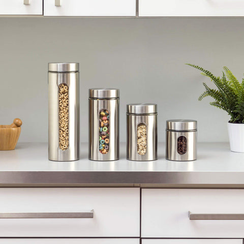 Le'raze diseño claro facilita ver café y azúcar a simple vista.